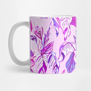 Pink Butterfly Garden Mug